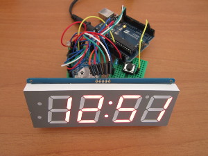 Prototype d'horloge numérique