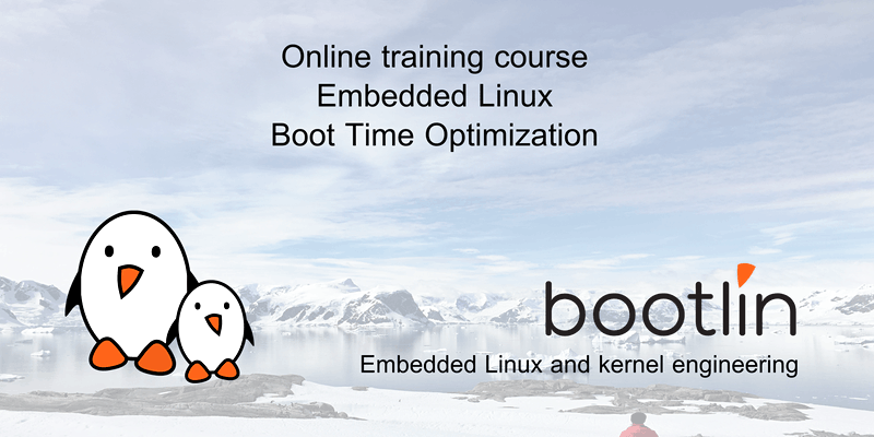 Embedded Linux boot time optimization