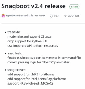 Snagboot 2.4