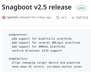 Snagboot 2.5