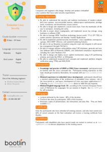 Bootlin "Embedded Linux Security" training agenda