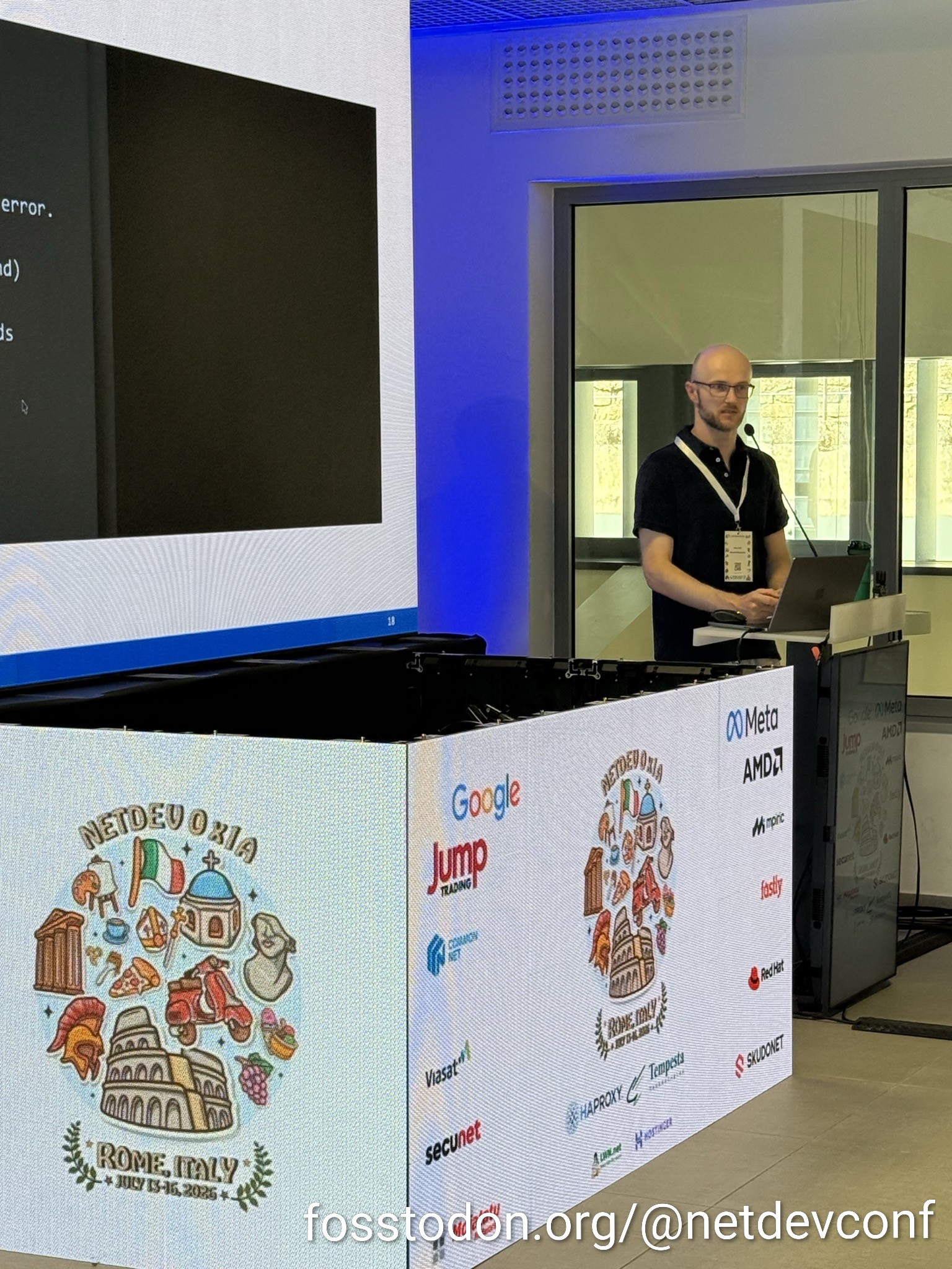 Maciek Machnikowski talking about time uncertainty